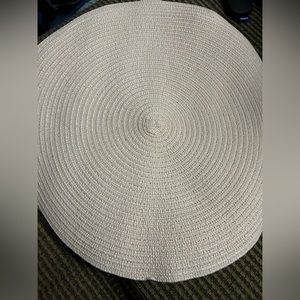 6pc braided placemats